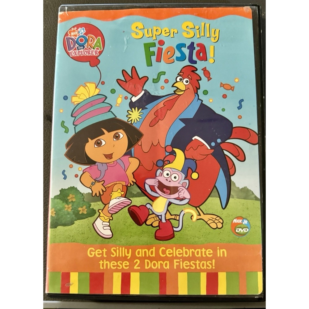 Dora the Explorer Super Silly Fiesta! (DVD, 2004) Very Good Bonus episodes